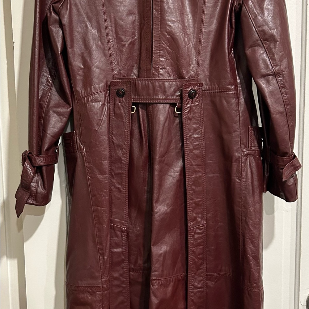 Tom Ford Genuine Leather Trench Coat